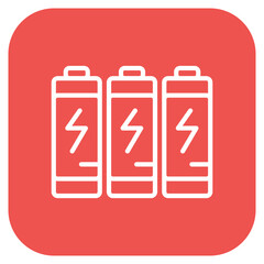 Swappable Batteries icon vector image. Can be used for Battery and Power.