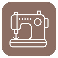 Sewing Machine icon vector image. Can be used for Shoemaker.