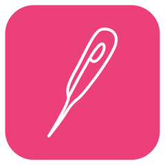 Needle icon vector image. Can be used for Art and Craft Supplies.