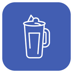 Food icon vector image. Can be used for Oktoberfest.