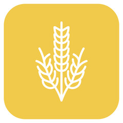 Wheat icon vector image. Can be used for Oktoberfest.