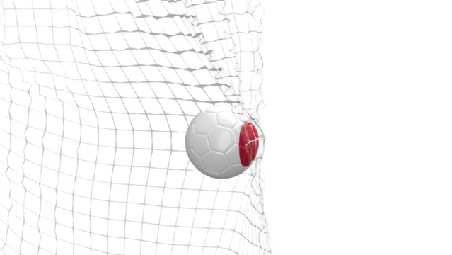 Football Goal Net Japan Ball Transparent PNG - Powered by Adobe