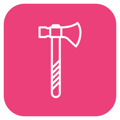 Axe icon vector image. Can be used for Construction Tools.