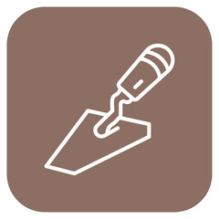 Trowel icon vector image. Can be used for Construction Tools.