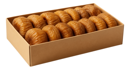 Steamed hake fillet on a bamboo steamer basket lined with banana leaves and garnished with ginger slices.