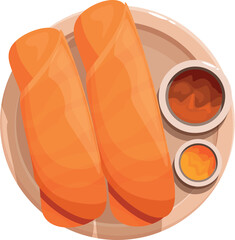 Traditional south indian masala dosa served with sambar and coconut chutney on a round plate, representing a popular breakfast or snack