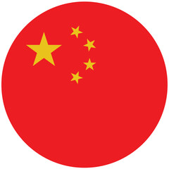 china flag button