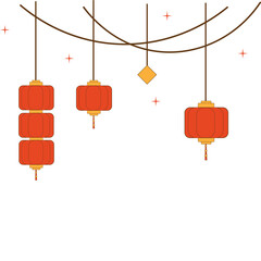 Chinese New Year Lantern Decoration