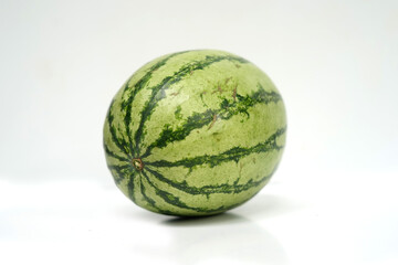 Fresh Watermelon Isolated on White Background.