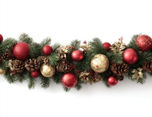 Festive Christmas garland