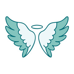 Angel Wings Design Icon for Web and Graphic Design