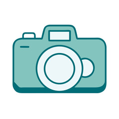 Camera Icon for Web and Graphic Design