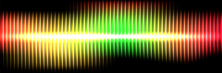 Colorful neon sound background. Vector. EPS 10.