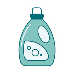 Detergent Bottle Icon for Web and Graphic Design