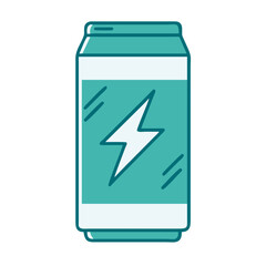 Energy Drink Icon for Web and Graphic Design