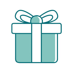 Gift Box Icon for Web and Graphic Design