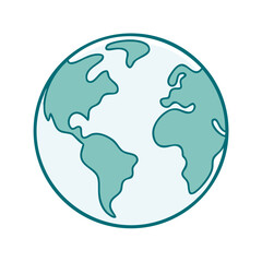 Globe Icon for Web and Graphic Design