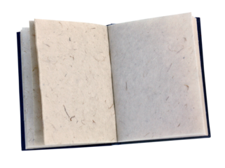 Recycled paper notebook / Transparent 