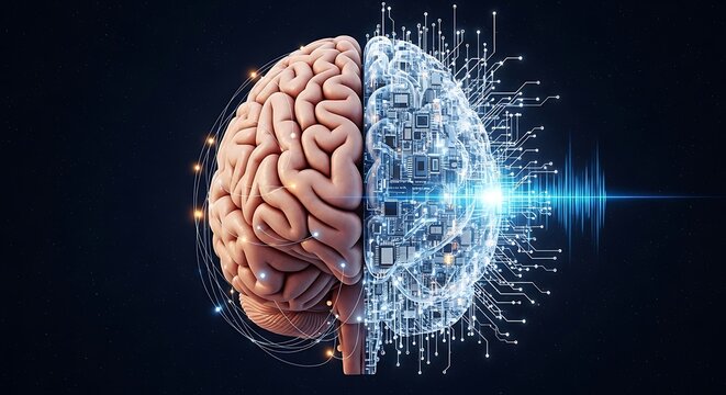 Human brain merging with digital technology and artificial intelligence