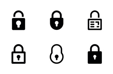Cyber Security Lock Symbol