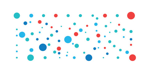 Funny cartoon colourful bubbles burst. Colored spots or clouds, colorful blots collection. Flexible shapes and forms for background, vector illustration.