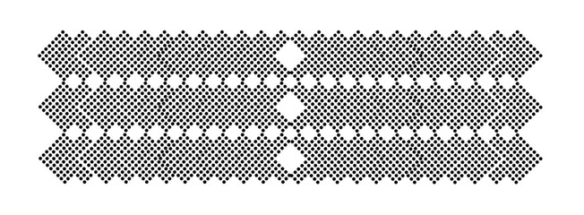 Halftone gradient. Dotted gradient, smooth dots spraying and halftones dot background. Grunge halftone black dots texture background, vector illustration.