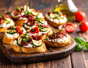 A rustic wooden board with a rich grain pattern, featuring knots and natural imperfections, resting on a textured surface, ideal for serving or crafting.