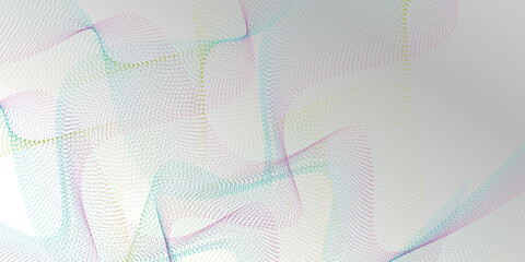 abstract blue background with waves. A green and blue lines on a white background. abstract dotted wave background. Abstract background with monochrome wave lines on white background.


