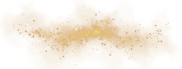Spiral Vortex Storm Golden Golden shining vertical beam of light with swirling vortex at the base and glittering particles of glitter. Bright vector light effect on transparent background. Vibrant