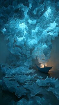 Luminous Paper Drift