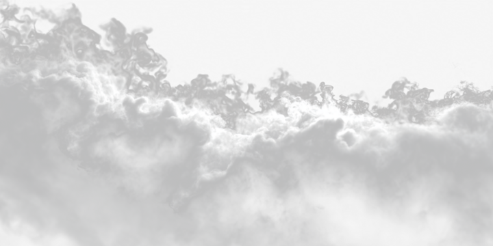 A swirl of dark smoke creates an intense visual contrast with the transparent background. The depth of the smoke adds drama and intrigue to the image. PNG background.