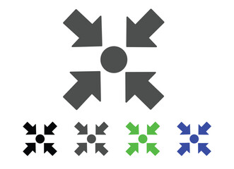  set of arrows  Blue Star of David symbol vector illustration icon set with glossy button and arrow element