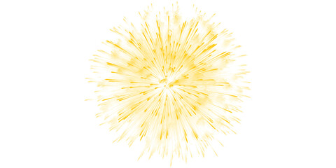 Golden firework texture, thin  stroke lines. Isolated png illustration, transparent background....