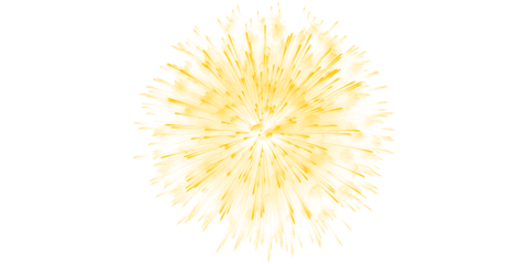 Golden firework texture, thin  stroke lines. Isolated png illustration, transparent background. Design  for overlay, montage, texture. Happy new year concept.