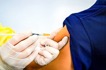Nurse Administering Flu Vaccine Injection – Immunization and Healthcare