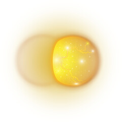 PNG Flash of golden star light on background. Glow Star light sparkle glow. Vector glow effect. Abstract lens glare. Flashing lights. Transparent PNG. Golden Bokeh Light Background with Sparkles PNG