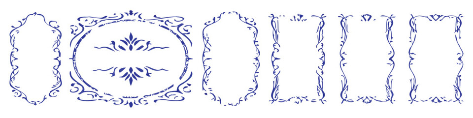Naklejka premium Minimal Geometric Line Pattern Design