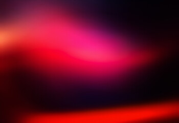 A grainy texture background with a smooth gradient from deep red and pink to dark areas.  Abstract and blurry backdrop with soft color transitions.