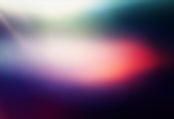 Soft grainy texture background with a smooth gradient of white, red, blue, and purple hues. The blurry effect creates a visually pleasing backdrop.