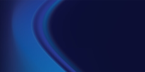 Blurred background. Aesthetic Abstract blue gradient design. Minimal creative background. Landing page blurred cover. Colorful graphic. Vector