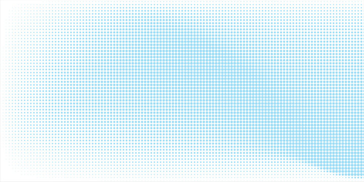 gradation of blue polka dots modern texture, background, wallpaper