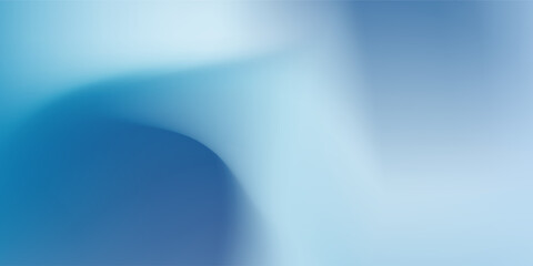 Aesthetic abstract blue gradient smooth background