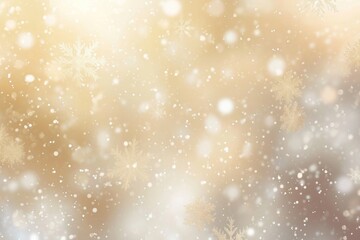 Obraz premium Circle bokeh with snowflake backgrounds outdoors nature.