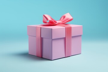 Obraz premium Gift box anniversary celebration decoration.