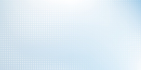 Abstract dotted light blue background with sheer waves. Halftone pattern illustration on white in 4k resolution. modern simple art overlap sport geometric