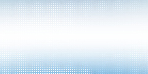 Abstract dotted light blue background with sheer waves. Halftone pattern illustration on white in 4k resolution. modern