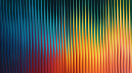 Abstract background with colorful vertical lines and a smooth gradient