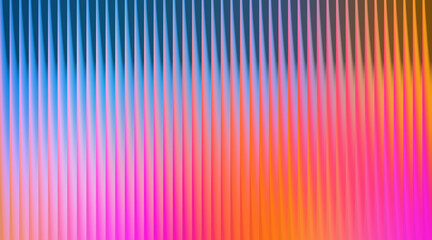 Colorful abstract background with vertical lines in blue, pink, orange and yellow
