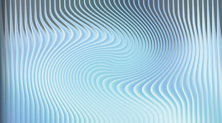 Abstract blue and white swirl background with vertical lines pattern