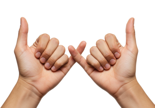 Isolated promise keeping with pinky fingers linked, making a pact, trust and friendship vow gesture